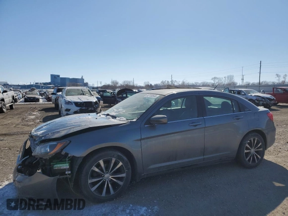 2013 Chrysler 200 Limited with VIN 1C3CCBCG3DN679445, listed as a Copart auction lot 46156645 with 127,788 mi miles and Salvage Title. Bid and sale history available at DreamBid. Image 1.