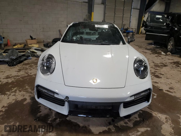 2021 Porsche 911 Turbo S with VIN WP0AD2A91MS257633, listed as a Copart auction lot 45396055 with Not Provided miles and Salvage Title. Bid and sale history available at DreamBid. Image 5.