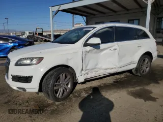 2014 Audi Q7 3.0T Premium Plus with VIN WA1LGAFE2ED005812, listed as a Copart auction lot 46534665 with 0 mi miles and Salvage Title. Bid and sale history available at carsss.com. Image 1.