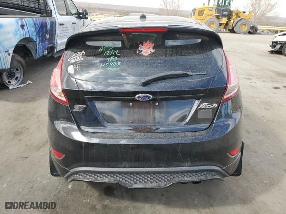 2019 Ford Fiesta ST with VIN 3FADP4GX3KM135504, listed as a Copart auction lot 44741925 with 75,665 mi miles and Salvage Title. Bid and sale history available at carsss.com. Image 6.