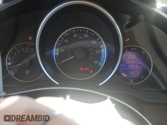 2016 Honda Fit LX with VIN JHMGK5H5XGX011769, listed as a Copart auction lot 61308365 with 62,643 mi miles and Salvage title. Bid and sale history available at DreamBid. Image 9.