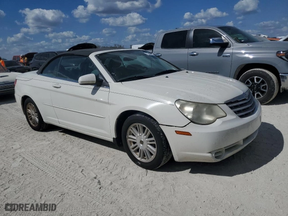 2008 Chrysler Sebring Touring with VIN 1C3LC55R58N156756, listed as a Copart auction lot 77406234 with 0 mi miles and Salvage Title. Bid and sale history available at carsss.com. Image 4.