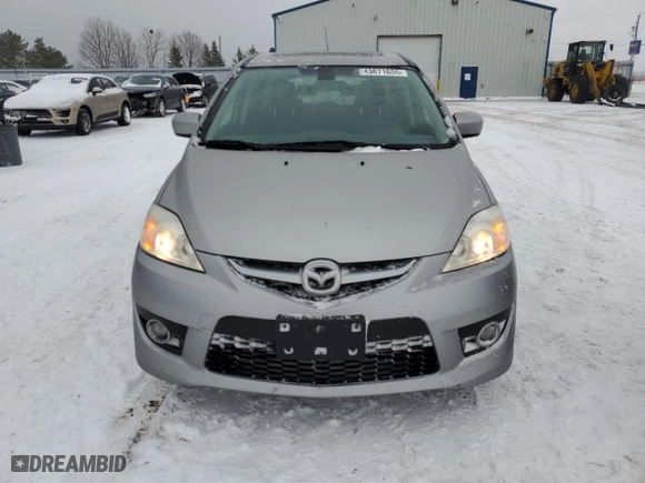 2010 Mazda Mazda5 Sport with VIN JM1CR2W34A0369185, listed as a Copart auction lot 43871655 with 327318 miles and Clean Title. Bid and sale history available at carsss.com. Image 5.
