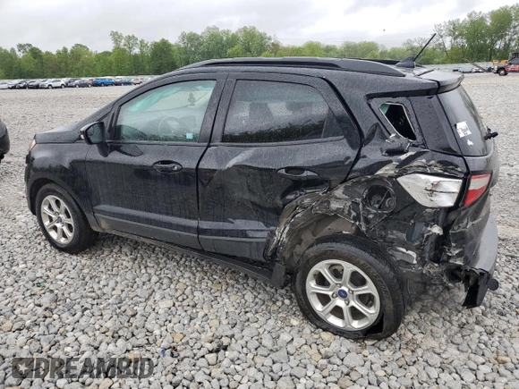 2018 Ford EcoSport SE with VIN MAJ3P1TE7JC173333, listed as a Copart auction lot 58166195 with 60,290 mi miles and Salvage title. Bid and sale history available at DreamBid. Image 2.