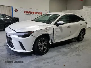 2024 Lexus RX 350 z VIN 2T2BAMBA8RC044278, wystawiony jako Copart lot #52882485 z przebiegiem 6 405 mil mil oraz Szkoda całkowita • Salvage title. Historia ofert i sprzedaży dostępna na DreamBid. Obrazek 1.