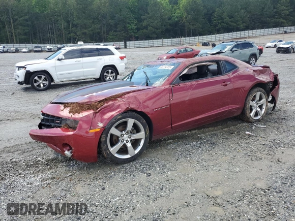 2011 Chevrolet Camaro 2LT with VIN 2G1FC1ED2B9121892, listed as a Copart auction lot 56714725 with 146,818 mi miles and Salvage title. Bid and sale history available at DreamBid. Image 1.
