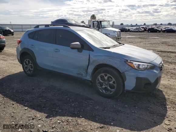 2023 Subaru Crosstrek Sport with VIN JF2GTHSC0PH318046, listed as a Copart auction lot 47891205 with 39,650 mi miles and Salvage Title. Bid and sale history available at carsss.com. Image 4.