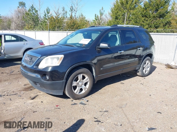 2010 GMC Acadia SL with VIN 1GKLRKED1AJ174184, listed as a IAAI auction lot 41769685 with 144,486 mi miles. Bid and sale history available at carsss.com. Image 2.