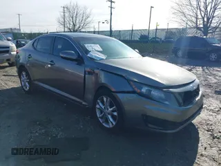 2012 Kia Optima EX with VIN 5XXGN4A62CG038200, listed as a IAAI auction lot 41868714 with 219,156 mi miles and . Bid and sale history available at carsss.com. Image 1.