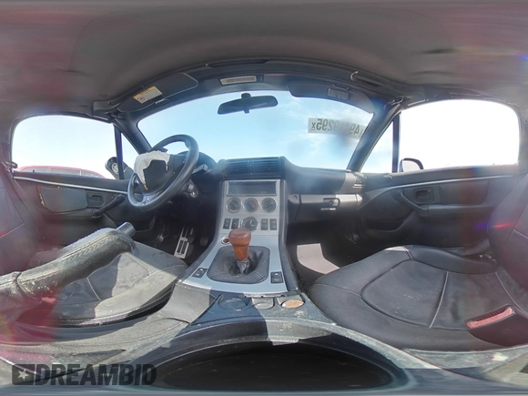 2000 BMW Z3 2.8 with VIN 4USCH3348YLF43514, listed as a Copart auction lot 49419295 with 139,107 mi miles and Salvage title. Bid and sale history available at DreamBid. Image 13.