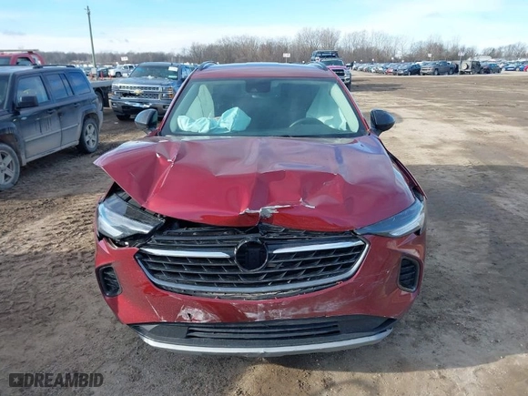 2023 Buick Envision Preferred with VIN LRBFZMR4XPD077859, listed as a IAAI auction lot 40992636 with NaN miles. Bid and sale history available at carsss.com. Image 12.