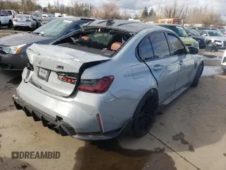 2022 BMW M3 Competition xDrive z VIN WBS43AY07NFM10293, wystawiony jako Copart lot #71593734 z przebiegiem Nie podano mil oraz Szkoda całkowita • Salvage title. Historia ofert i sprzedaży dostępna na DreamBid. Obrazek 3.