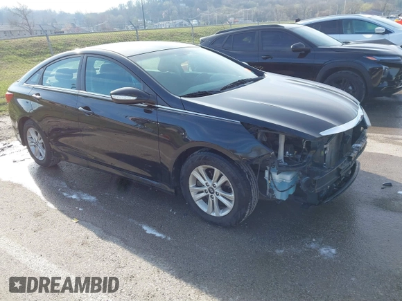 2014 Hyundai Sonata GLS with VIN 5NPEB4AC0EH930779, listed as a IAAI auction lot 41844886 with 116,457 mi miles and . Bid and sale history available at carsss.com. Image 1.