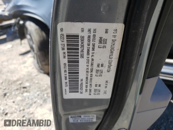 2007 Dodge Charger with VIN 2B3KA43R27H815685, listed as a Copart auction lot 50565945 with 196,343 mi miles and Non Repairable. Bid and sale history available at carsss.com. Image 13.