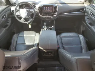 2021 Chevrolet Traverse LT Leather with VIN 1GNERHKW2MJ247877, listed as a Copart auction lot 46808755 with 43,808 mi miles and Salvage Title. Bid and sale history available at carsss.com. Image 8.