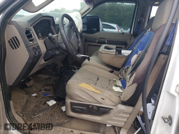 2008 Ford F-350 XL with VIN 1FTWW31R38EA41177, listed as a Copart auction lot 54195915 with 288,601 mi miles and Salvage Title. Bid and sale history available at DreamBid. Image 7.