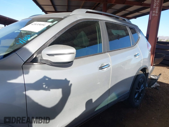 2016 Nissan Rogue S with VIN KNMAT2MT3GP730496, listed as a IAAI auction lot 42035050 with 135,333 mi miles and . Bid and sale history available at DreamBid. Image 15.