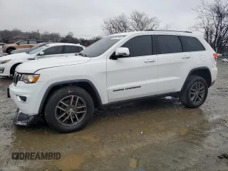2017 Jeep Grand Cherokee Limited with VIN 1C4RJFBG9HC864072, listed as a Copart auction lot 43852345 with 112,796 mi miles and Salvage Title. Bid and sale history available at carsss.com. Image 1.