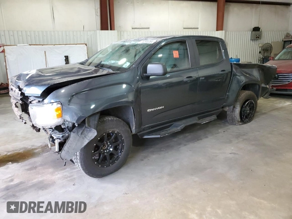 2020 GMC Canyon 2WD with VIN 1GTG5BEN6L1143257, listed as a Copart auction lot 78345384 with 78,063 mi miles and Salvage Title. Bid and sale history available at carsss.com. Image 1.