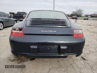 2007 Porsche 911 Carrera with VIN WP0AA29987S710907, listed as a Copart auction lot 84843114 with 0 mi miles and Salvage Title. Bid and sale history available at carsss.com. Image 6.