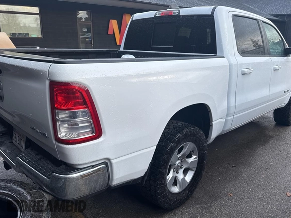 2022 Ram 1500 Lone Star with VIN 1C6SRFFT4NN464963, listed as a Copart auction lot 45775405 with 30,494 mi miles and Non repairable. Bid and sale history available at DreamBid. Image 4.