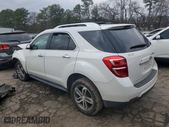 2016 Chevrolet Equinox LTZ z VIN 2GNALDEK7G6299802, wystawiony jako Copart lot #55445645 z przebiegiem Nie podano mil oraz Nie do naprawy • Non repairable. Historia ofert i sprzedaży dostępna na DreamBid. Obrazek 2.