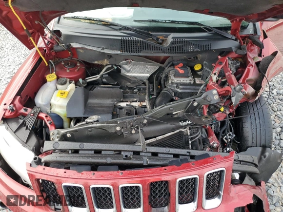 2012 Jeep Compass Sport with VIN 1C4NJCBA8CD661086, listed as a Copart auction lot 51484625 with 0 mi miles and Salvage Title. Bid and sale history available at carsss.com. Image 12.