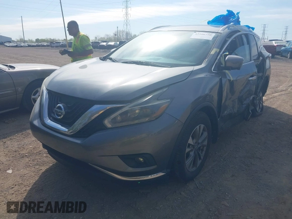 2018 Nissan Murano S z VIN 5N1AZ2MG4JN110773, wystawiony jako IAAI lot #42106750 z przebiegiem 156 208 mil mil oraz . Historia ofert i sprzedaży dostępna na DreamBid. Obrazek 18.