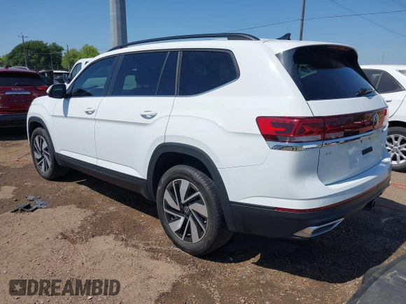 2025 Volkswagen Atlas SE with VIN 1V2JR2CA7SC514986, listed as a IAAI auction lot 42003723 with 4,995 mi miles and . Bid and sale history available at DreamBid. Image 3.