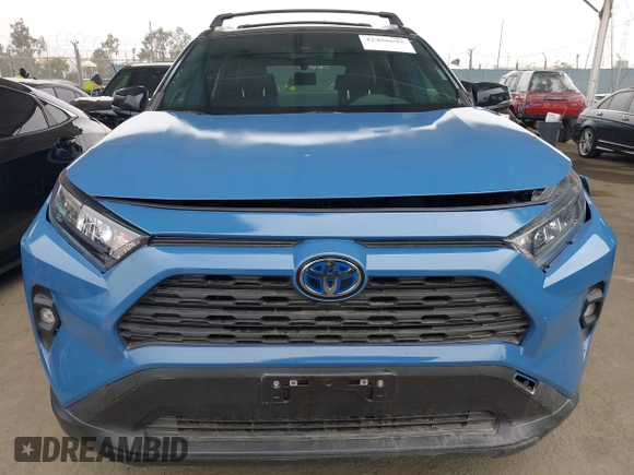 2023 Toyota RAV4 Hybrid XSE with VIN 2T3E6RFV4PW039496, listed as a IAAI auction lot 42488695 with 13,533 mi miles and . Bid and sale history available at DreamBid. Image 12.