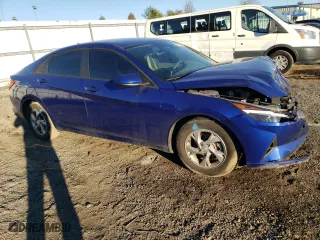 2022 Hyundai Elantra SE with VIN KMHLL4AG8NU333887, listed as a Copart auction lot 80339054 with 31,881 mi miles and Salvage Title. Bid and sale history available at carsss.com. Image 4.