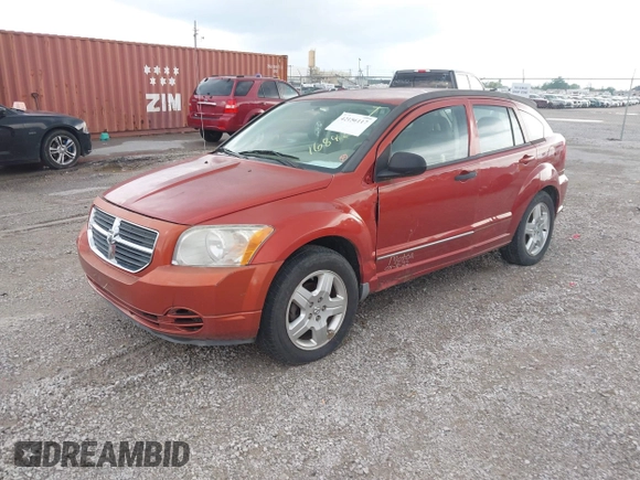 2009 Dodge Caliber SXT z VIN 1B3HB48A69D168427, wystawiony jako IAAI lot #42156117 z przebiegiem 168 286 mil mil oraz . Historia ofert i sprzedaży dostępna na DreamBid. Obrazek 2.