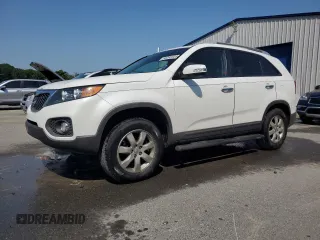 2013 Kia Sorento LX with VIN 5XYKT3A62DG401019, listed as a Copart auction lot 60092305 with 127,585 mi miles and Salvage title. Bid and sale history available at DreamBid. Image 1.