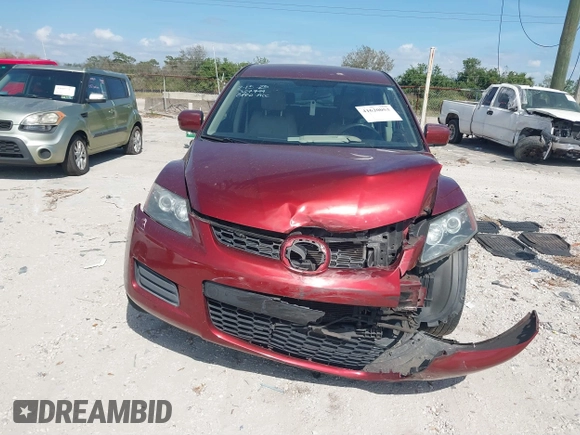 2008 Mazda CX-7 Sport with VIN JM3ER293380208154, listed as a IAAI auction lot 41620053 with 189,133 mi miles. Bid and sale history available at carsss.com. Image 11.