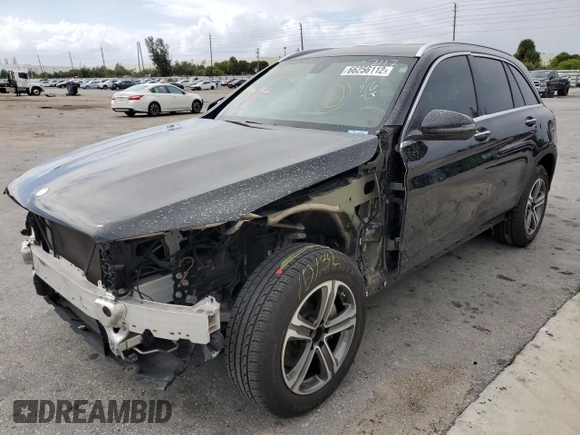 2017 Mercedes-Benz GLC with VIN WDC0G4JB3HF130747, listed as a Copart auction lot 66256112 with 62,872 mi miles. Bid and sale history available at carsss.com. Image 2.
