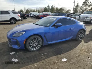 2023 Subaru BRZ Premium with VIN JF1ZDBC15P8702649, listed as a Copart auction lot 85116954 with 14,534 mi miles and Salvage Title. Bid and sale history available at carsss.com. Image 1.