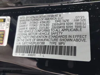 2023 Acura RDX w/Technology Package with VIN 5J8TC1H52PL007388, listed as a IAAI auction lot 41405524 with 12,881 mi miles. Bid and sale history available at carsss.com. Image 9.