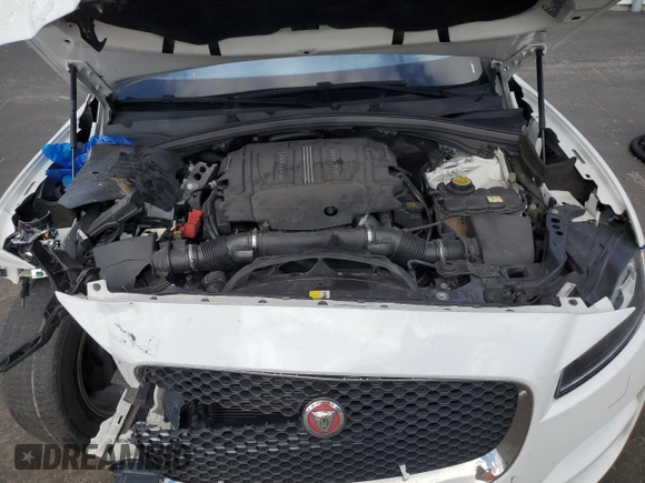 2017 Jaguar F-Pace 35t Premium with VIN SADCJ2BV9HA047309, listed as a Copart auction lot 51781185 with 108,459 mi miles and Salvage Title. Bid and sale history available at DreamBid. Image 12.