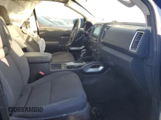 2023 Nissan Frontier SV with VIN 1N6ED1EJ2PN607691, listed as a Copart auction lot 42690445 with 14,533 mi miles and Salvage title. Bid and sale history available at DreamBid. Image 7.