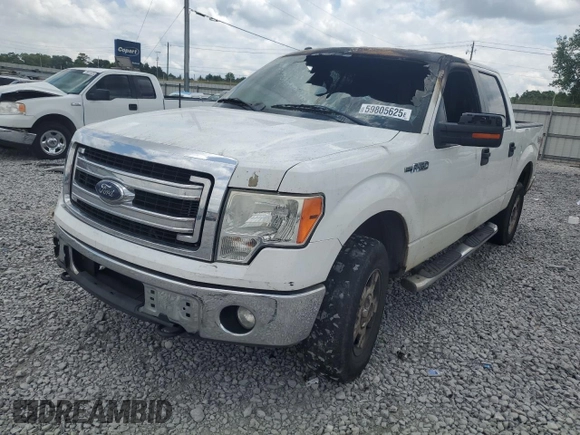 2014 Ford F-150 XL с VIN 1FTFW1EF4EKD54322, выставлен на аукционе Copart как лот 59805625 с пробегом Не указан миль и Списание • Salvage title. История ставок и продаж доступна на DreamBid. Изображение 1.