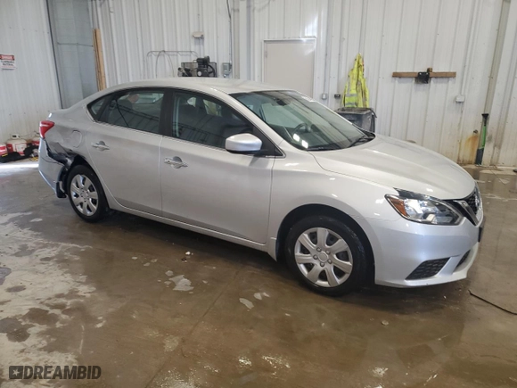 2017 Nissan Sentra SV with VIN 3N1AB7AP4HY397168, listed as a Copart auction lot 50244825 with 73,753 mi miles and Clean Title. Bid and sale history available at carsss.com. Image 4.