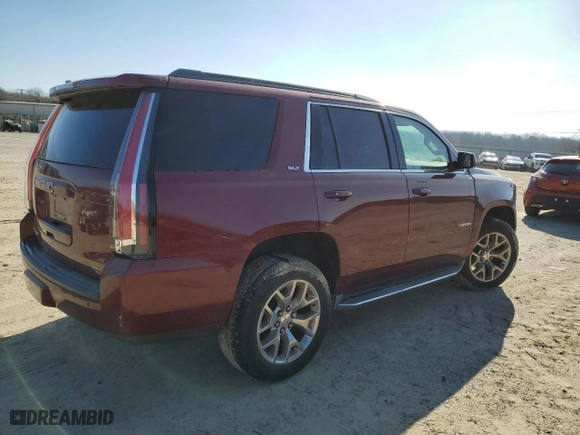 2016 GMC Yukon SLT with VIN 1GKS1BKC4GR346877, listed as a Copart auction lot 41366705 with 131,695 mi miles and Salvage Title. Bid and sale history available at carsss.com. Image 3.