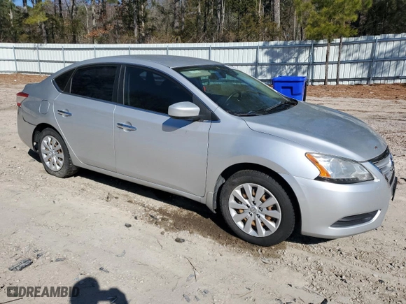 2014 Nissan Sentra S with VIN 3N1AB7AP6EL620433, listed as a Copart auction lot 47475535 with 126,929 mi miles and Clean Title. Bid and sale history available at carsss.com. Image 4.