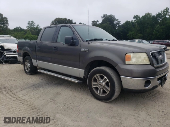 2006 Ford F-150 XLT with VIN 1FTPW12526FA17061, listed as a Copart auction lot 62610425 with 210,428 mi miles and Clean title. Bid and sale history available at DreamBid. Image 4.