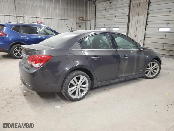 2016 Chevrolet Cruze Limited LTZ with VIN 1G1PG5SB8G7176312, listed as a Copart auction lot 46341015 with 135,093 mi miles and Salvage Title. Bid and sale history available at carsss.com. Image 3.