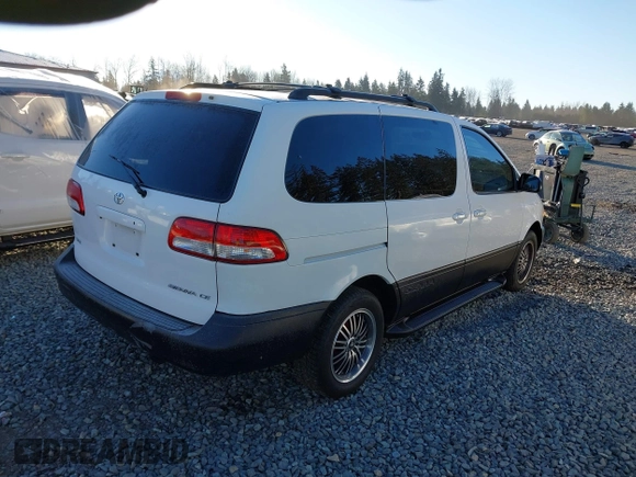 2001 Toyota Sienna CE with VIN 4T3ZF19C91U335568, listed as a IAAI auction lot 41534274 with 179,397 mi miles. Bid and sale history available at carsss.com. Image 4.