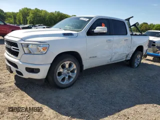 2022 Ram 1500 Lone Star with VIN 1C6RREFT4NN346999, listed as a Copart auction lot 53705105 with 80,717 mi miles and Salvage title. Bid and sale history available at DreamBid. Image 1.