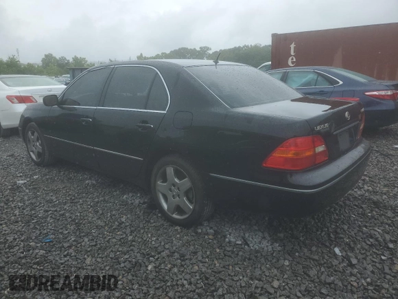 2002 Lexus LS 430 z VIN JTHBN30FX20055427, wystawiony jako Copart lot #58849835 z przebiegiem 264 388 mil mil oraz Czysty tytuł • Clean title. Historia ofert i sprzedaży dostępna na DreamBid. Obrazek 2.