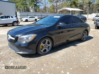 2018 Mercedes-Benz CLA with VIN WDDSJ4GB1JN547289, listed as a Copart auction lot 48284925 with 176,067 mi miles and Salvage Title. Bid and sale history available at carsss.com. Image 1.