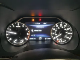 2018 Nissan Maxima S with VIN 1N4AA6AP3JC393918, listed as a Copart auction lot 50344265 with 83,175 mi miles and Salvage Title. Bid and sale history available at carsss.com. Image 9.